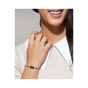 Coach Cadie Women's 40mm Quartz Watch – Leather-Laced Chainlink Bracelet, Gold-Tone Case