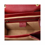 Gucci Pre-Loved Queen Margaret Top Handle Bag – GG Coated Canvas & Leather Small, Brown