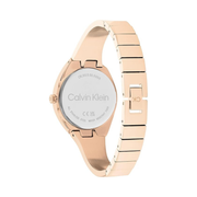 Calvin Klein Charming Women’s Quartz Watch – 30mm Carnation Gold Bangle Timepiece