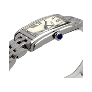 Seiko SWR083P1 Ladies Quartz Watch – White Dial, Stainless Steel, Hardlex Crystal, 5ATM Water Resistant