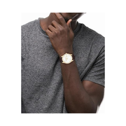 Coach Oliver Men's 41mm Quartz Watch – Brown Leather Strap with Date Display