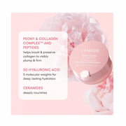 LANEIGE Bouncy & Firm Lip Treatment – Plumping Lip Care with Collagen Complex, Ceramide Capsules & 5D Hyaluronic Acid | Hydrating Anti-Aging Lip Gel