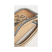 Tory Burch Women's Miller PVC Mini Crossbody Bag | Clear Designer Handbag with Logo Detail