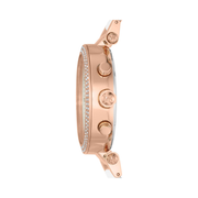 Michael Kors Parker Women’s Chronograph Watch – 39mm Rose Gold & White Two-Tone