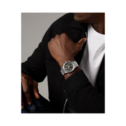 Movado SE Men’s Sport Watch | Swiss Quartz Chronograph, 42mm Stainless Steel Bracelet, Black Sunray Dial