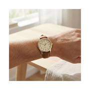 Timex Women’s Easy Reader 38mm Watch with Leather Strap, Date & INDIGLO Backlight