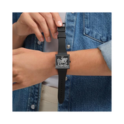 Swatch Break Loose Square Bioceramic Unisex Quartz Watch – Black