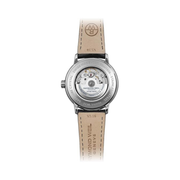 Raymond Weil Maestro Men’s Automatic Watch 2238-STC-00659 – Stainless Steel, Silver Dial, Roman Numerals, Black Leather Strap, 39.5mm