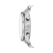 Michael Kors Lexington Women’s Chronograph Watch – 42mm Pavé Silver Stainless Steel Bracelet | MK4972