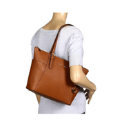 MICHAEL Michael Kors Jet Set Item Trapeze Tote – Luggage (East/West, One Size)