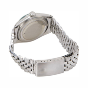 Rolex Pre-Loved Datejust 36 mm – Grey Linen Dial Stainless Steel & 18K White Gold Automatic Watch 1600