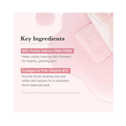 Medicube Salmon DNA PDRN Pink Vita Coating Sheet Mask (10 Sheets) – Korean Hydrating, Firming, and Brightening Sheet Mask with Collagen & Vitamin B12 for Glass Skin – 22g x 10ea