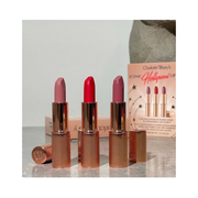 Charlotte Tilbury Iconic Mini Lip Trio – Bestselling Mini Lipstick Gift Set