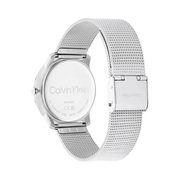 Calvin Klein Women’s CK Iconic Quartz Watch – 35mm Two-Tone Stainless-Steel Mesh Timepiece