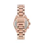 Michael Kors Bradshaw Women’s Chronograph Watch – 36mm Rose Gold Stainless Steel Bracelet | Quartz Movement