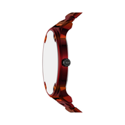 Diesel Mr. Daddy Slim Men's Watch – 54mm Multi-Movement Red Stainless Steel Chronograph (DZ7491)