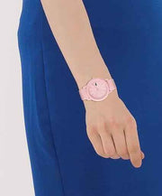 Lacoste 12.12 Women’s Quartz Watch – Sporty & Elegant 38mm TR90 Case, Pink Dial & Silicone Strap, Premium Fashion Timepiece