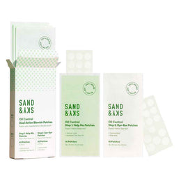 Sand & Sky Dual Action Pimple Patches – Salicylic Acid + Tea Tree Spot Treatment for Whiteheads & Red Pimples, 75 Count