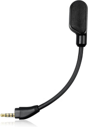 Upgraded Mic Replacement fits for HyperX Cloud III Wired/Wireless Gaming Headphone, Detachable Noise Cancellation Backup Microphone for Crystal Gaming Voice Chat