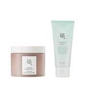 Beauty of Joseon Red Bean Refreshing Pore Mask & Green Plum Cleanser Set – Deep Pore Detox & Gentle Daily Cleanse Duo
