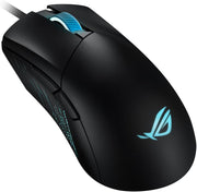 ASUS ROG Gladius III Wired Gaming Mouse, 19K Optical Sensor, 19,000 DPI, 6 Programmable Buttons, RGB Lighting, ROG Switch Socket Design, Swappable Switches, Ergonomic, Black