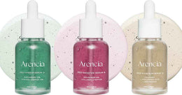 ARENCIA Glow Serum Best Set – Hyssop, Red Collagen & Rice Mucin Serums with Vitamin A, C, E & Niacinamide for Glass Skin