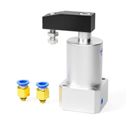 TAILONZ PNEUMATIC Left-Turn Cylinder Pneumatic Rotation Angle of 90 Degrees, Rotary Clamping Angle of The Lower Pressure Cylinder, Pressure Clamping Rotating Cylinder ACK25×90L