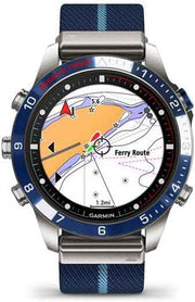 Garmin MARQ Captain – Men’s Luxury Nautical Smartwatch with Advanced Sailing Features