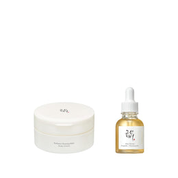 Beauty of Joseon Radiance Cleansing Balm (100ml) + Glow Serum (30ml) – Korean Skincare Duo for Deep Cleansing, Hydration & Radiance