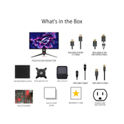 ASUS ROG Swift 27” 4K QD-OLED Gaming Monitor (PG27UCDM)  240Hz • 0.03ms • DisplayPort 2.1a • G-SYNC Compatible • Dolby Vision • 99% DCI-P3