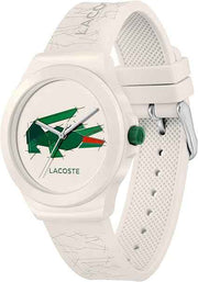 Lacoste Neocroc Quartz Watch – Unisex Silicone Strap, 5ATM Water Resistant, Minimalist Fashion Timepiece (38mm/42mm)