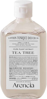 ARENCIA Tea Tree Hydrating Toner – pH-Balancing Micellar Toner with Centella & Plant Extracts