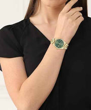 Lacoste Capucine Women’s 3H Quartz Watch – Crystal Accents, Stainless Steel Bracelet, Gold Plated Case, 3 ATM Water Resistant, 36mm