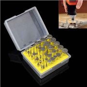 50pcs Diamond Coated Grinding Head Grinding Burrs Set for Dremel Rotary Tool …