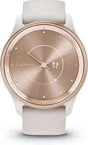 Garmin vívomove Trend Hybrid Smartwatch – Ivory, Stylish Analog Design with Touchscreen, Fitness & Wellness Tracking, Long Battery Life