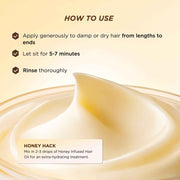 Gisou Deep Treatment Duo – Honey Hair Mask & Oil Set for Intense Hydration, Strength & Shine