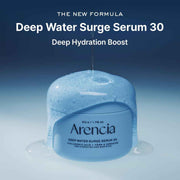 ARENCIA Deep Water Surge Trio – Overnight Serum, Hydrating Serum & Soothing Cream for Intense Hydration and Barrier Repair