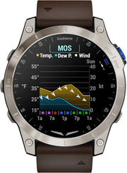 Garmin D2 Mach 1 Aviator Smartwatch – GPS Moving Map, Aviation Weather & Health Tracking]