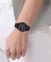 Lacoste 12.12 Women’s Quartz Watch – Black, TR90 Case, Silicone Strap – Iconic Sporty Premium Fashion Timepiece