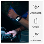 Garmin Forerunner 970 GPS Running & Triathlon Smartwatch – Carbon Gray DLC Titanium, 1.4” AMOLED Display