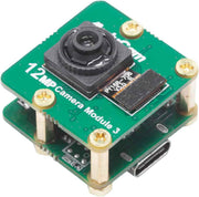 Arducam for Raspberry Pi USB Camera Module 3, IMX708 12MP UVC Camera, with 75°(D) Fixed-Focus Stock Lens, Compatible with Windows, Linux, Mac, Android