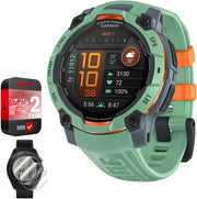 Garmin Instinct 3 – 45mm Outdoor GPS Smartwatch, AMOLED, Neo Tropic