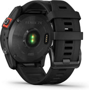 Garmin Fenix 7X Solar Multisport GPS Watch – Slate Grey with Black Band