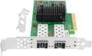 for Mellanox ConnectX4 LX 25Gb Ethernet Network Adapter, Compare to MCX4121A-ACAT, Dual SFP28 Ports PCIe 3.0X8, RDMA, 25Gigabit NIC for Windows/Windows Server/Linux