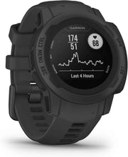 Garmin Instinct 2S – Graphite, 40mm GPS Outdoor Smartwatch, Smaller-Sized, Multi-GNSS Support, TracBack® Routing, Rugged Build