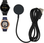 Charger for FOSSIL 1 2 3, Smartwatch Charger for FOSSIL 1 2 3, Charging Cable Cord for FOSSIL Charging Cable Dock Charger Stand (Black)