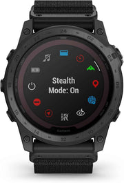 Garmin tactix 7 Pro Ballistics Edition – Tactical Rugged GPS Smartwatch with Solar Charging, Applied Ballistics, Nylon & Silicone Bands, 1.4