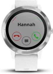 Garmin Vivoactive 3 GPS Smartwatch (White/Silver) | Contactless Payments, Built-In Sports Apps, Bluetooth Connectivity