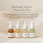 Beauty of Joseon Hanbang Serum Discovery Kit – 4 Mini Serums for Moisturizing, Soothing & Brightening – Travel Size Korean Skincare Gift Set (4 × 10ml / 0.3 fl. oz)