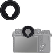 JJC EC-GFX Round Eyecup Eye Cup Eyepiece Viewfinder for Fuji Fujifilm X-T5 XT5 X-T4 XT4 X-T3 XT3 X-T2 XT2 X-T1 GFX100 II GFX100 GFX100S GFX50S II GFX 50S X-H2S X-H2 X-H1, Replaces Fuji EC-GFX Eyecup